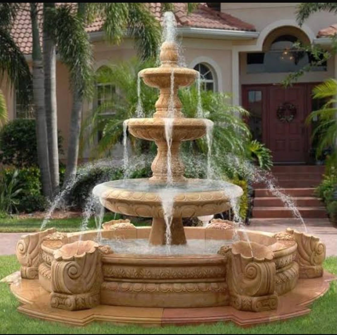 Mexican Stone Fountain